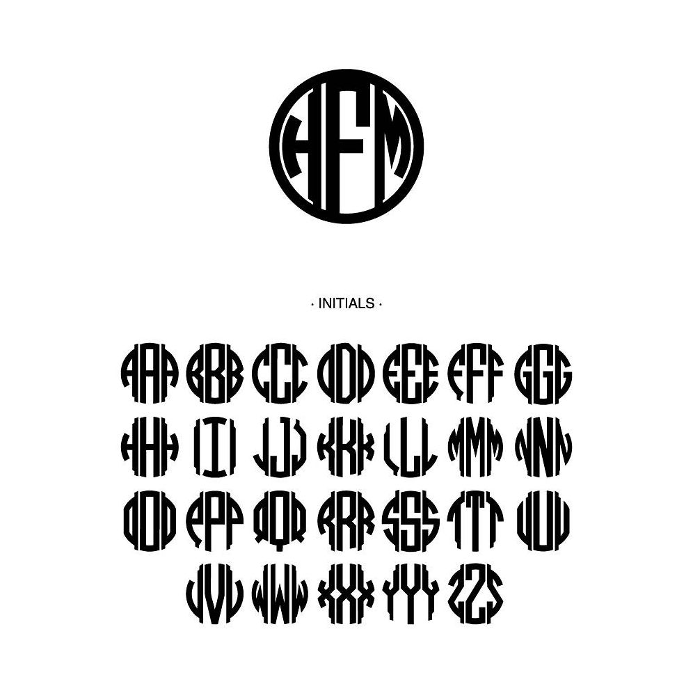 Alternative view of Cool Blue Laser Cut Monogram Stirrers