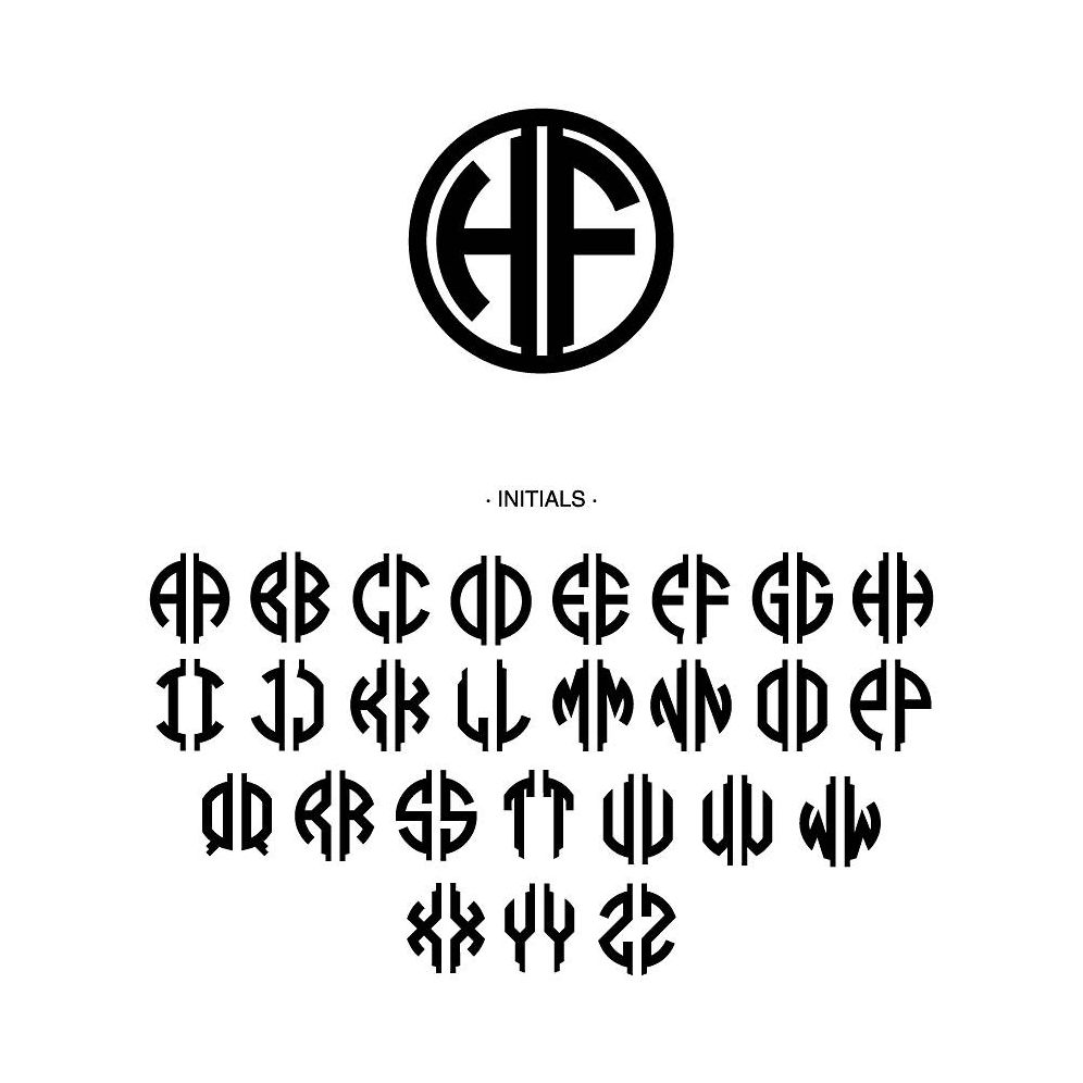 Alternative view of Pearl Coral Laser Cut Monogram Skewers