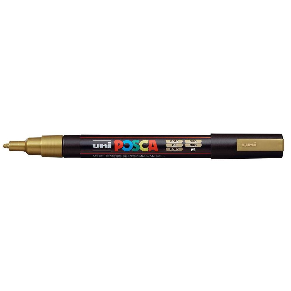 Alternative view of POSCA 3M Gold Fine Tip Marker