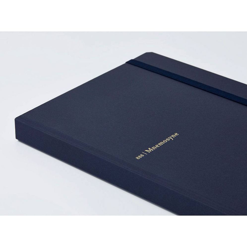 MNEMOSYNE JOURNAL NOTEBOOK A5 NAVY - Image 2