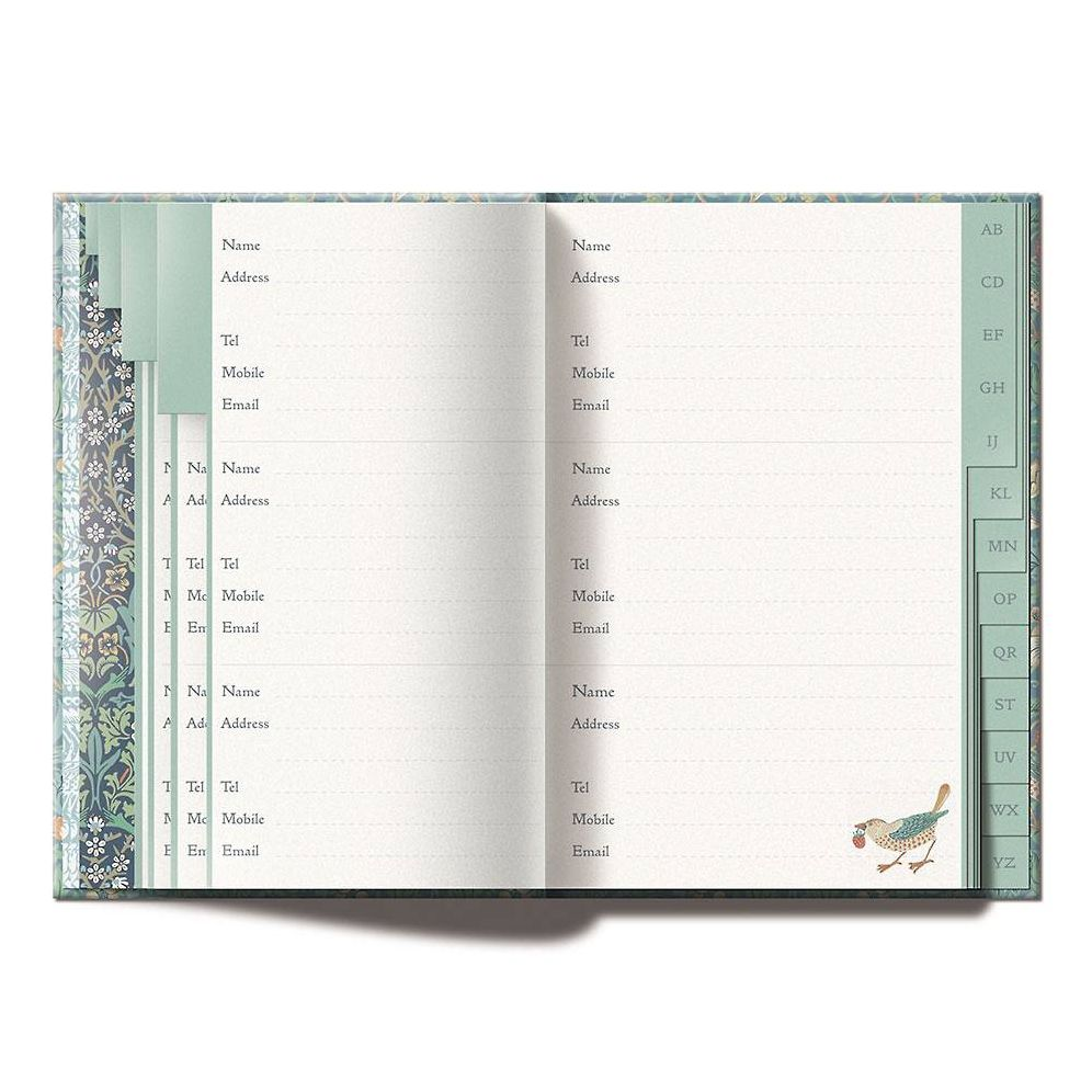 Morris & Co. Strawberry Thief Address Book - Image 2