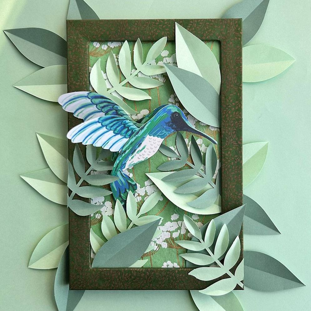 Alternative view of Hummingbirds Craft Kit
