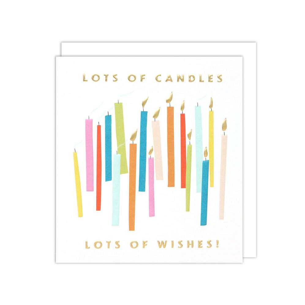 Alternative view of Lots Of Candles Birthday Card