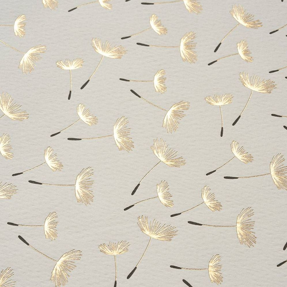 Alternative view of Dandelions Gold Fine Paper