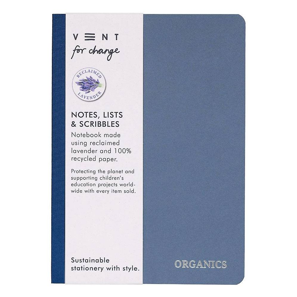Organics Lavender Recycled Notebook - Image 6
