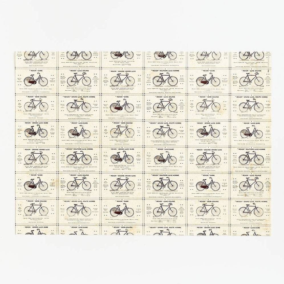 Alternative view of Bicycles Handmade Paper
