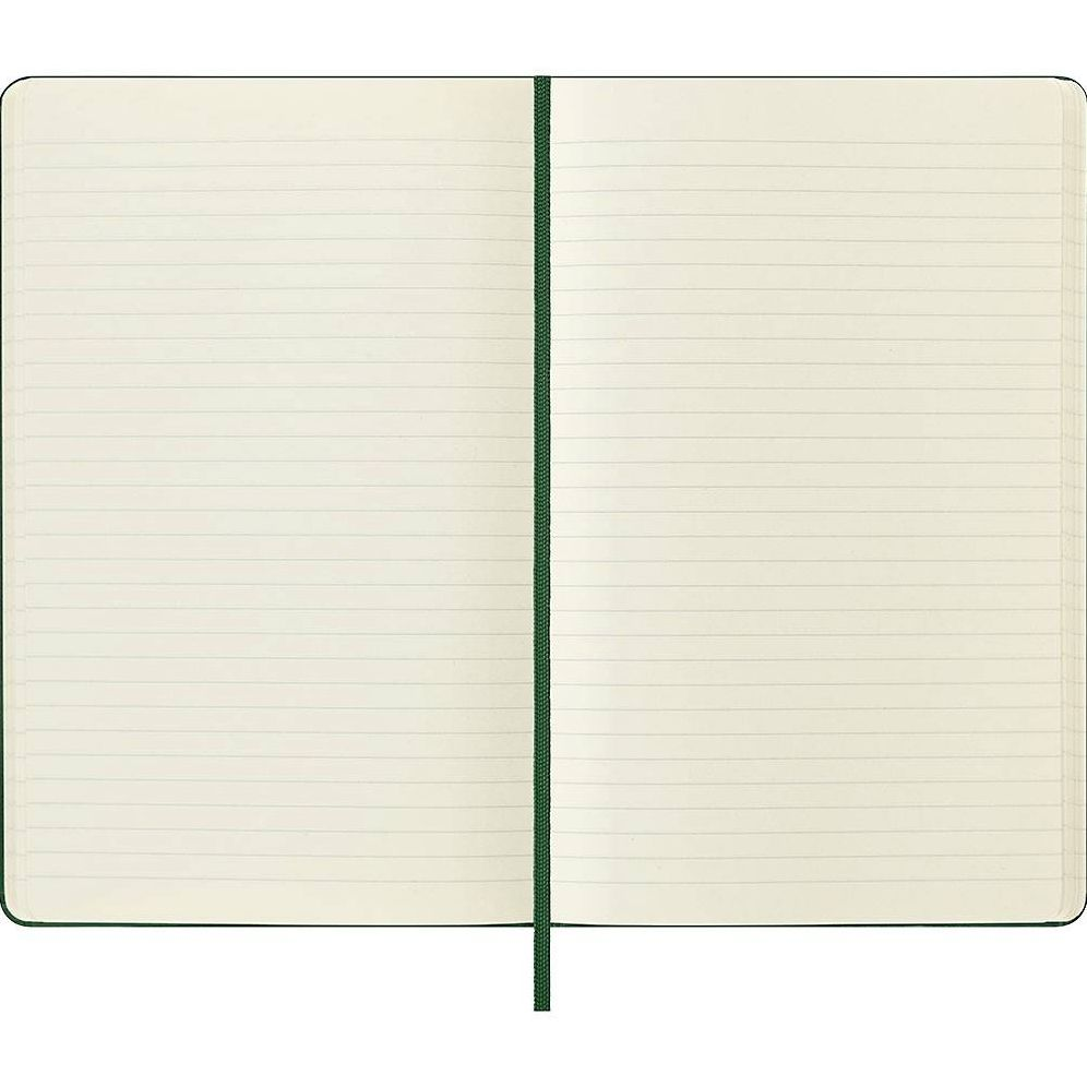 Moleskine Notebook, Large, Ruled, Myrtle Green, Hard (5 x 8.25) - Image 4