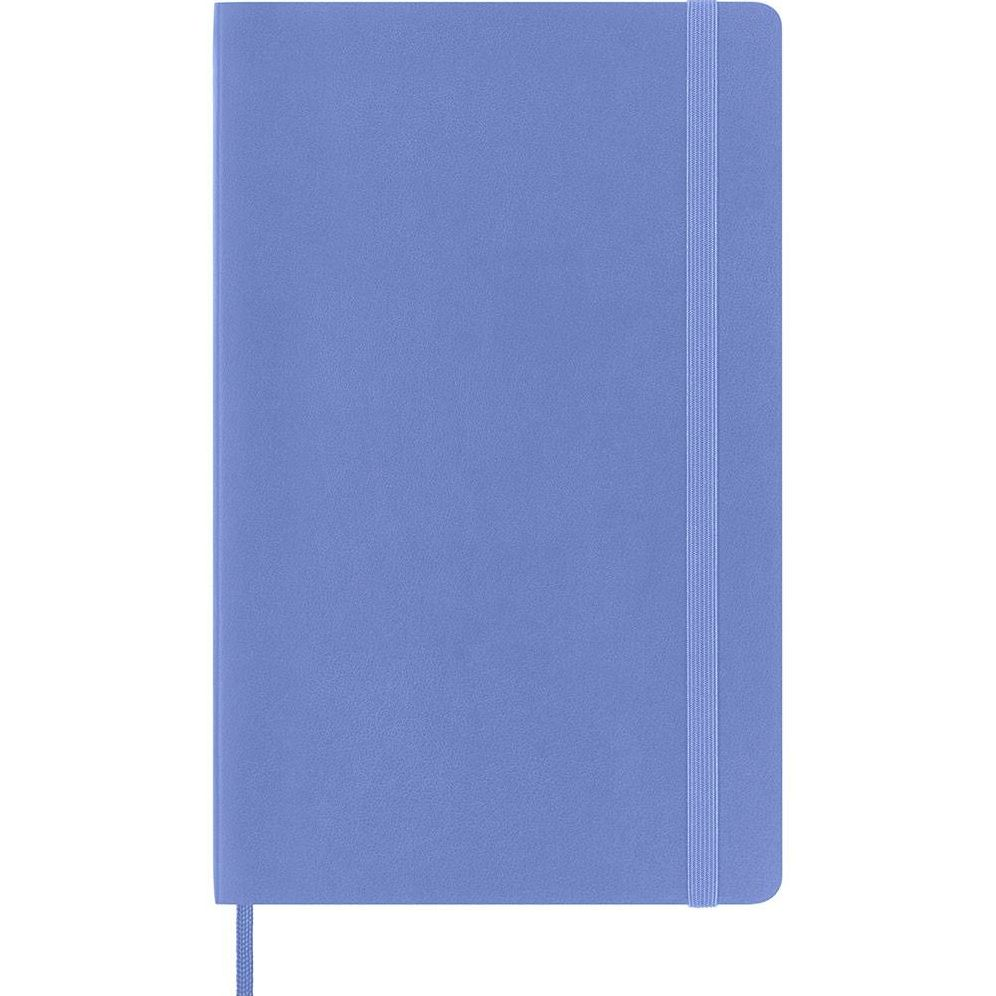Moleskine Classic Notebook, Large, Ruled, Hydrangea Blue, Soft Cover (5 X 8.25) - Image 2