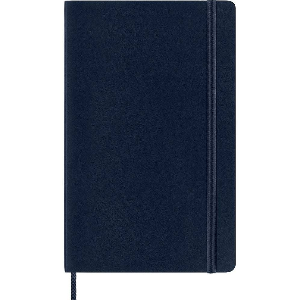 Moleskine Classic Notebook, Large, Ruled, Sapphire Blue, Soft Cover (5 x 8.25) - Image 6