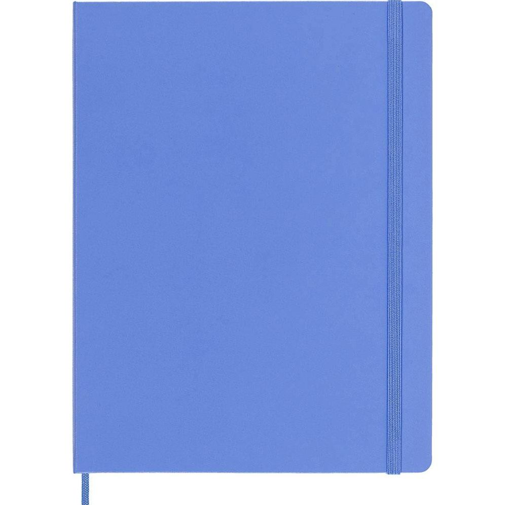 Alternative view of Moleskine Classic Notebook, Extra Large, Ruled, Hydrangea Blue, Hard Cover (7.5 X 9.75)