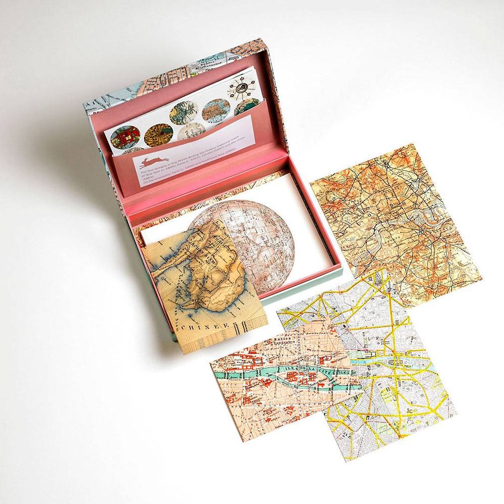 Alternative view of Maps Letter Writing Set