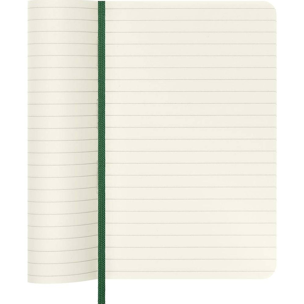 Moleskine Notebook, Pocket, Ruled, Myrtle Green, Soft Cover (3.5 x 5.5) - Image 5
