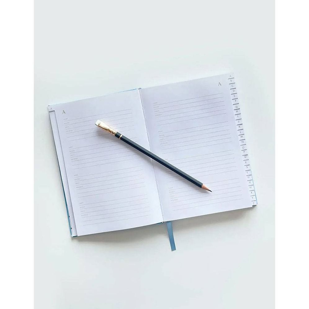 Alternative view of Houses Blue Address Book