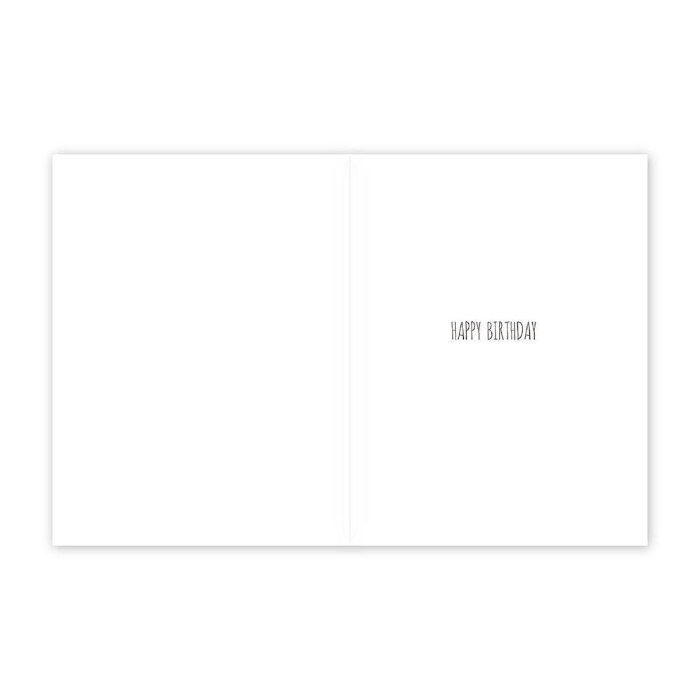 Alternative view of Dark Ass Donkey Birthday Card