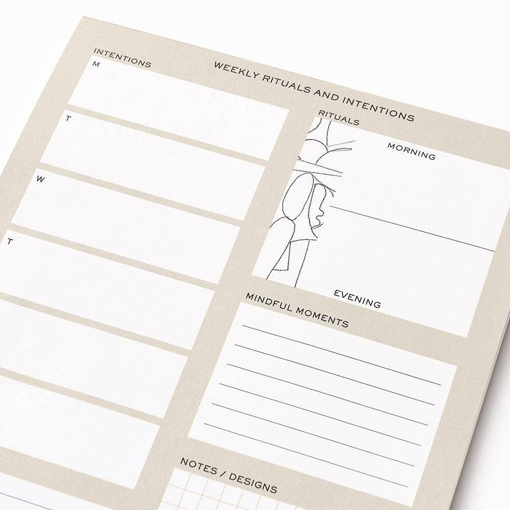 Jeremiah Brent Weekly Rituals Organizational Pad - Image 8