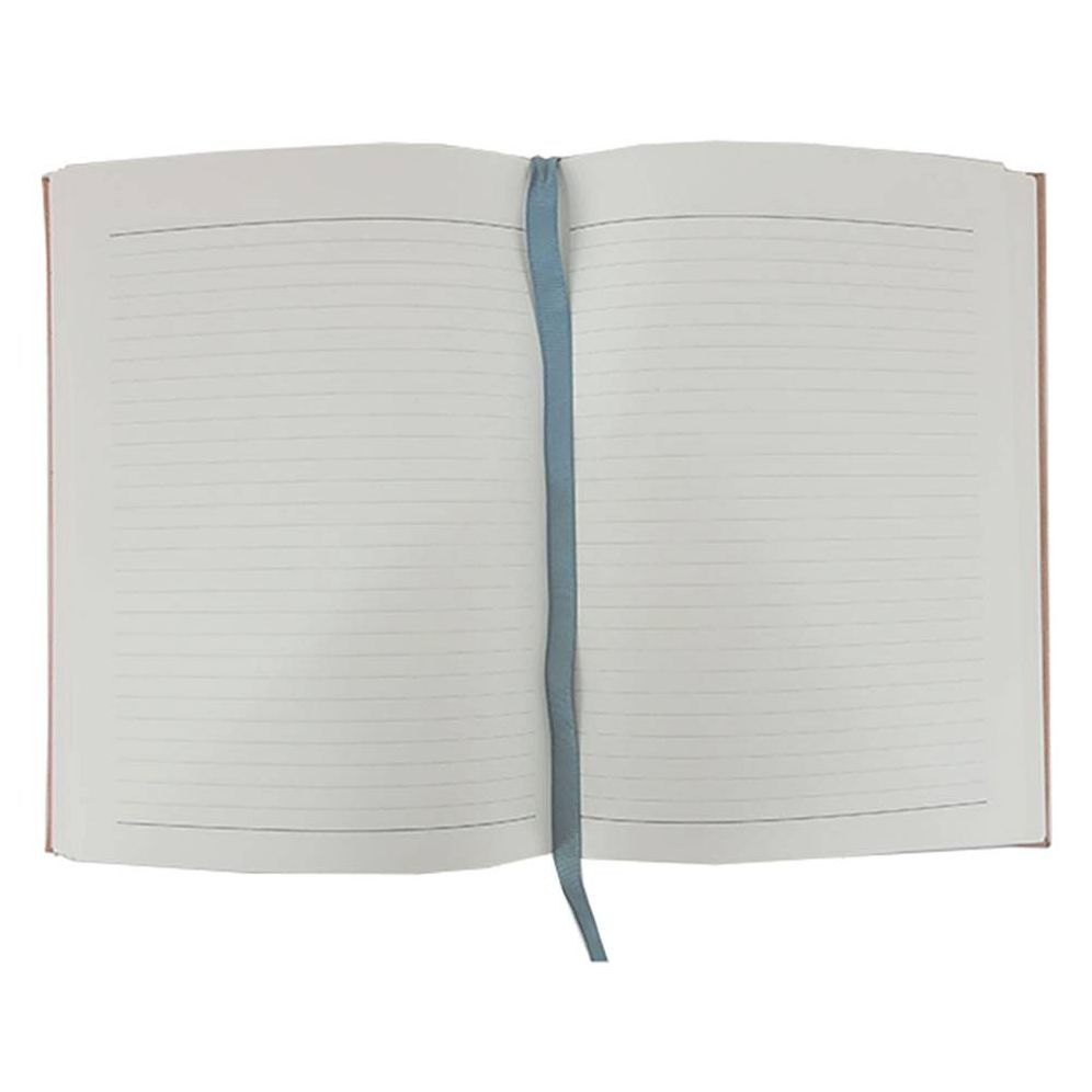 Peach Woven Leather Journal - Image 6
