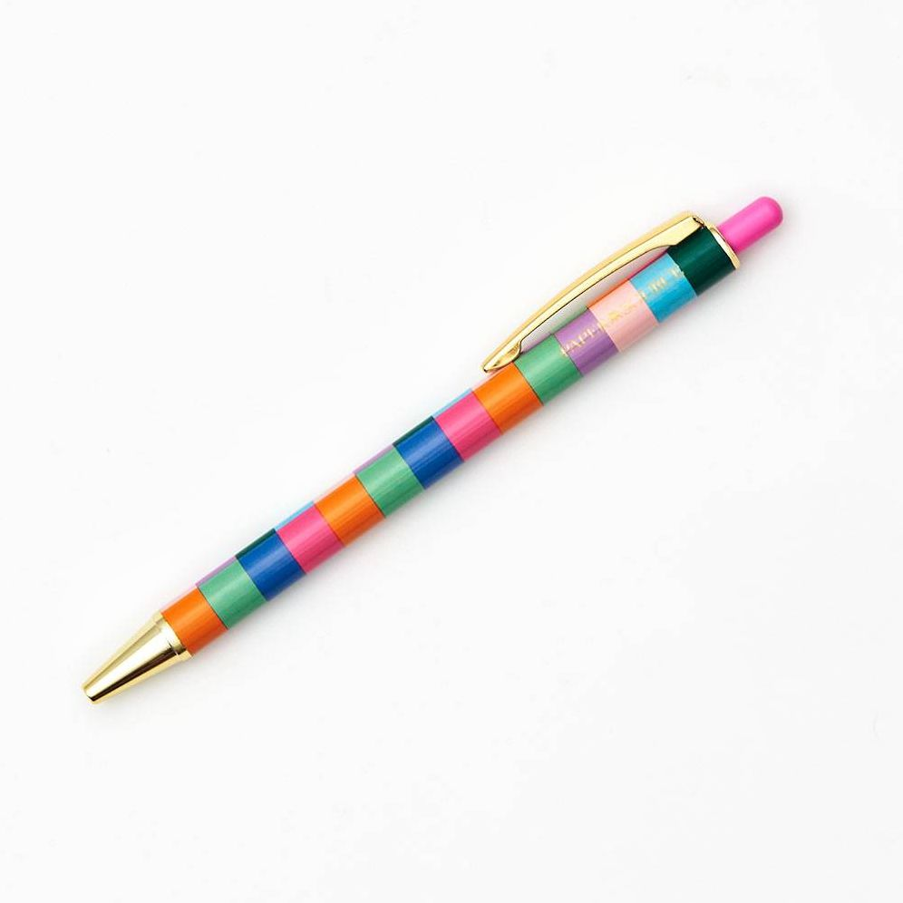 PS Collection Colorful Geometric Ballpoint Pen S/2 - Image 4
