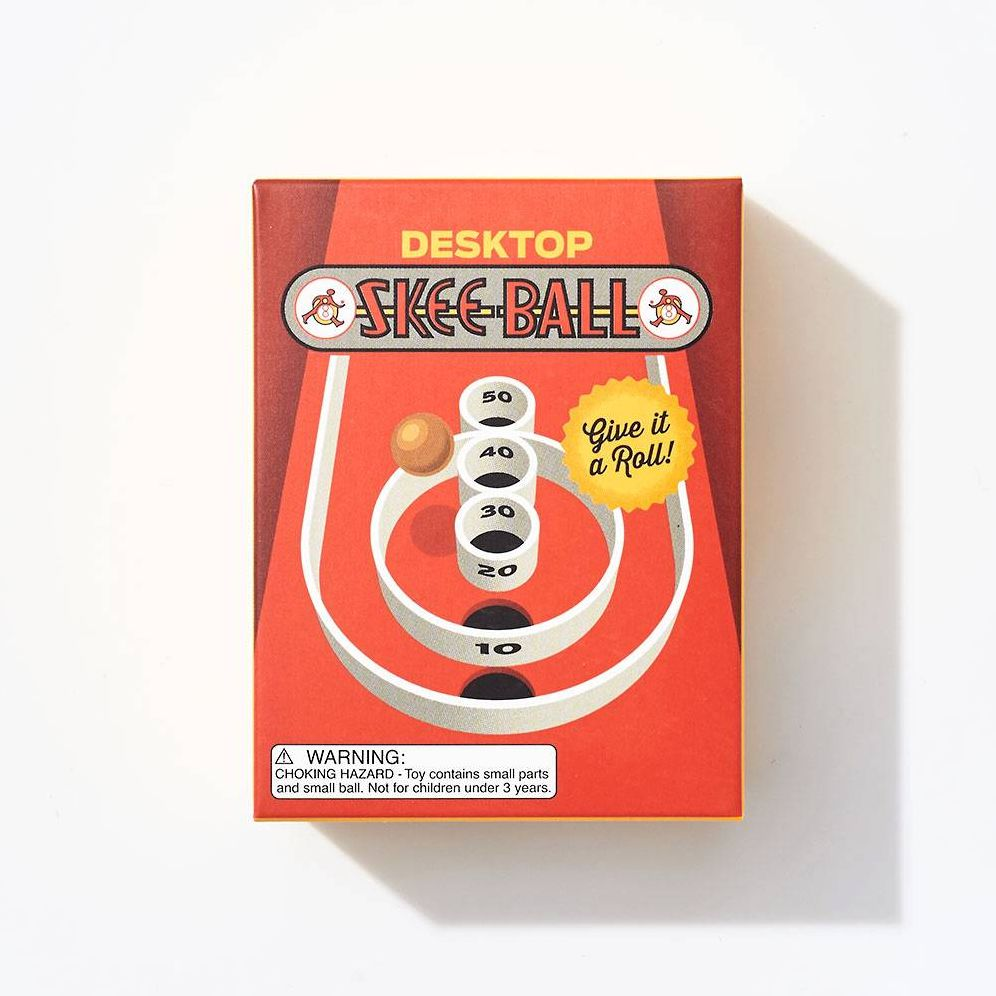 Alternative view of Desktop Skee-Ball: Give it a roll!