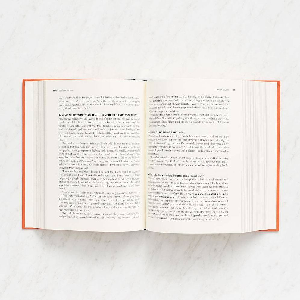 Alternative view of Tools Of Titans: The Tactics, Routines, and Habits of Billionaires, Icons, and World-Class Performers