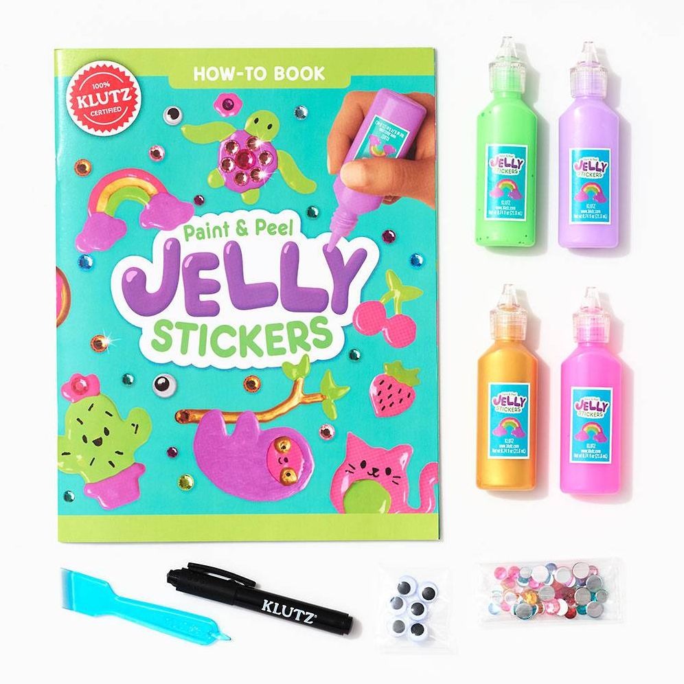 Alternative view of Paint & Peel Jelly Stickers