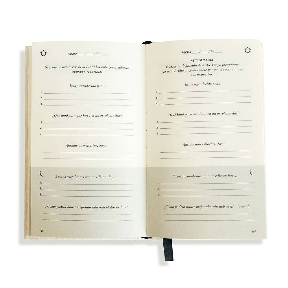 Alternative view of Spanish Five Minute Journal