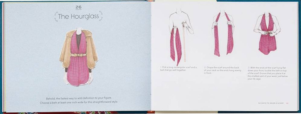 50 Ways to Wear a Scarf: (Fashion Books, Fall and Winter Fashion Books, Scarf Fashion Books) - Image 6