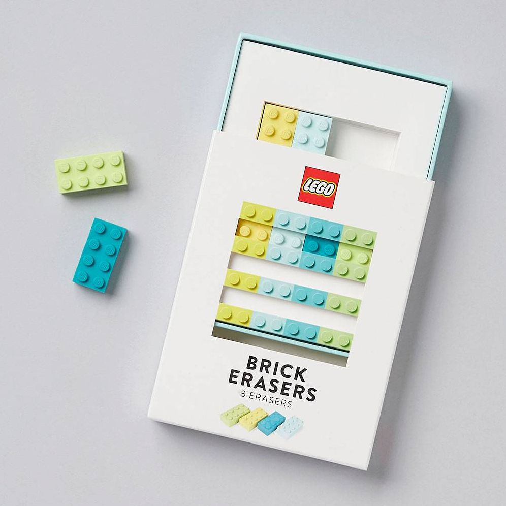 Alternative view of LEGO Brick Erasers