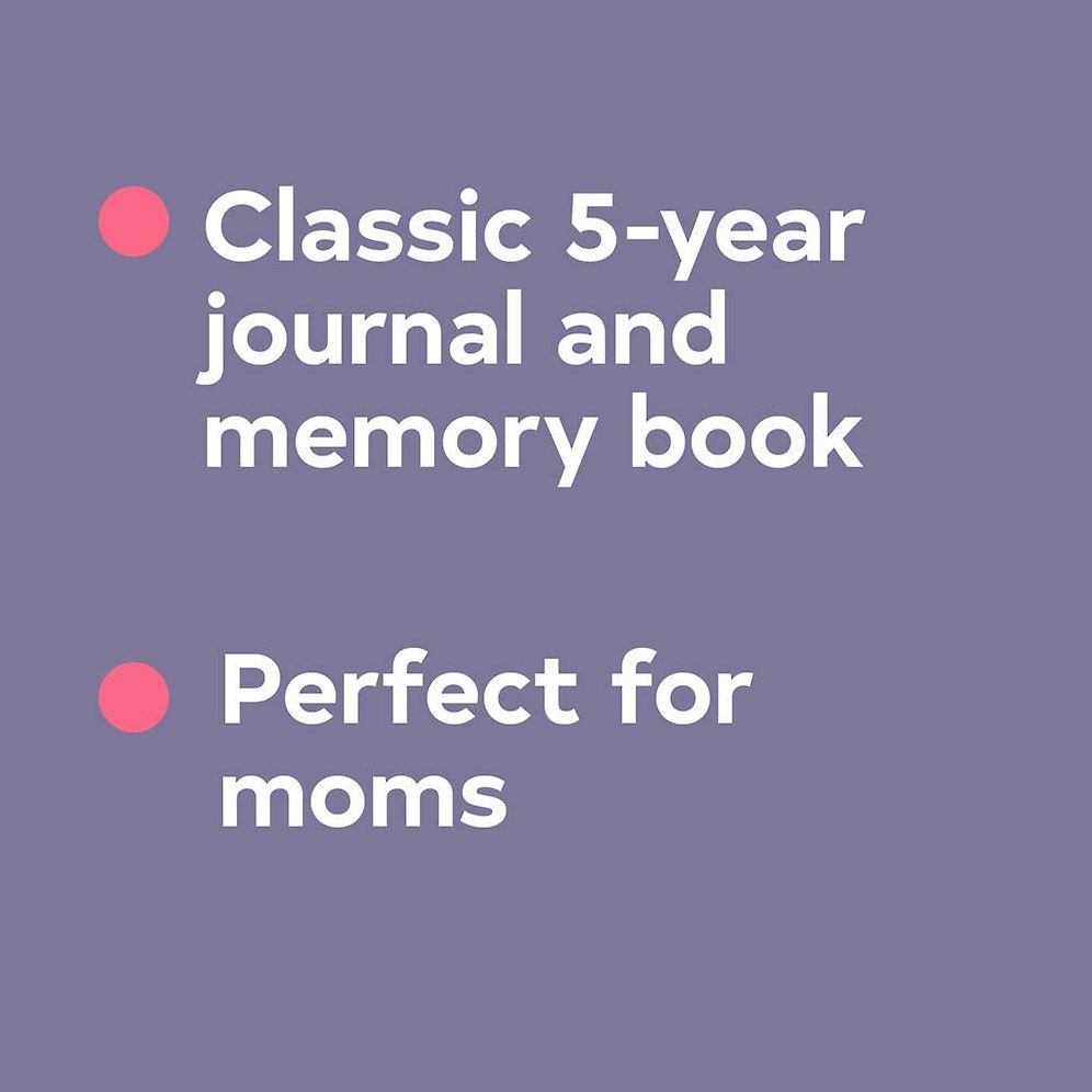 Mom's Floral One Line a Day: A Five-Year Memory Book - Image 4