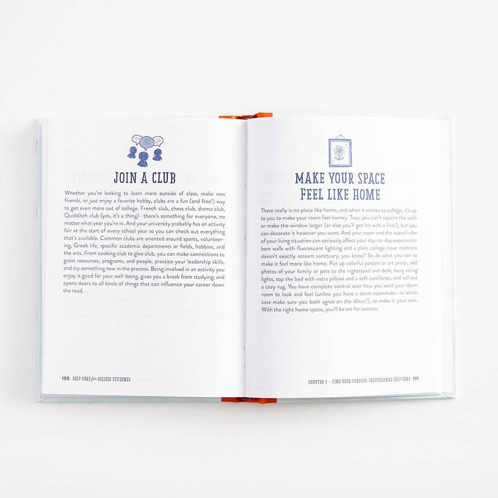Alternative view of Self-Care for College Students: From Orientation to Graduation, 150+ Easy Ways to Stay Happy, Healthy, and Stress-Free
