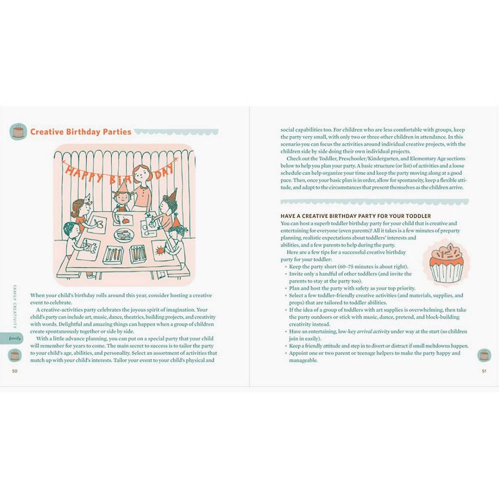 The Giant Book of Creativity for Kids: 500 Activities to Encourage Creativity in Kids Ages 2 to 12--Play, Pretend, Draw, Dance, Sing, Write, Build, Tinker - Image 2