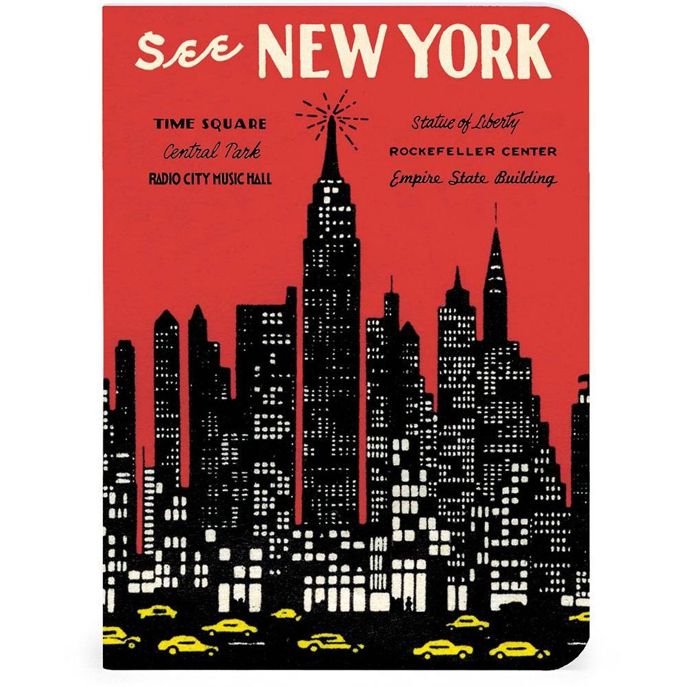 Alternative view of Vintage New York Journals