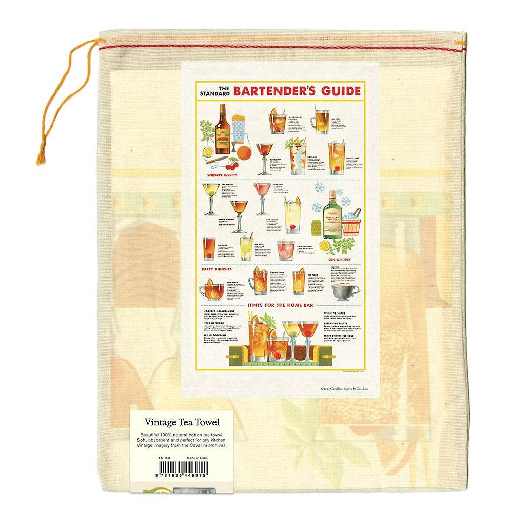 Bartender's Guide Tea Towel - Image 5