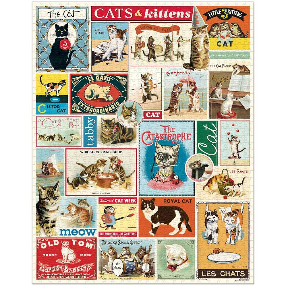 Cats 1,000 piece puzzle - Image 5