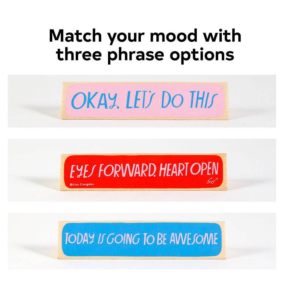 Alternative view of Okay, Let's Do This Desk Sign