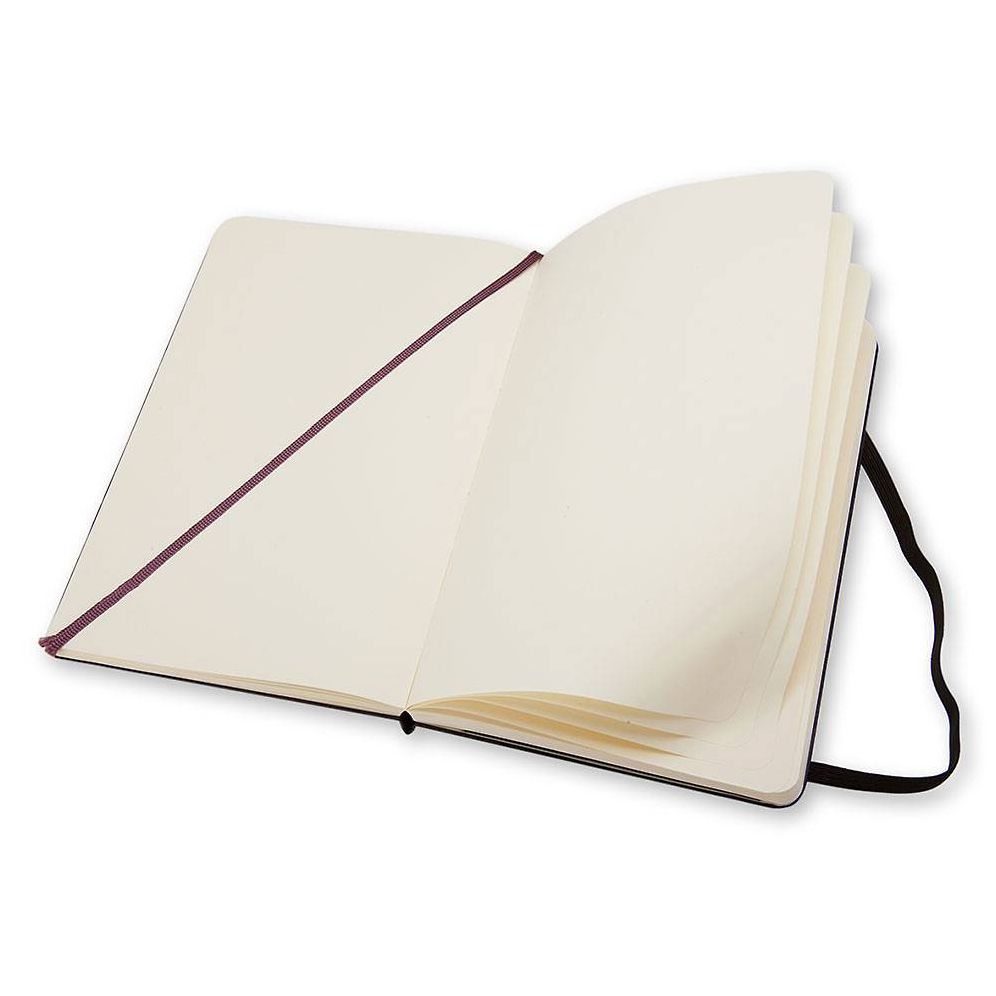 Moleskine Classic Notebook, Large, Plain, Black, Hard Cover (5 x 8.25) - Image 7