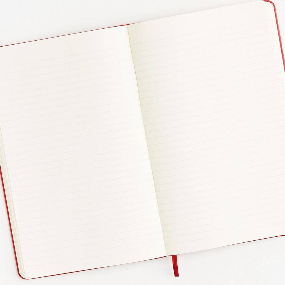 Alternative view of Moleskine Classic Notebook, Large, Ruled, Red, Hard Cover (5 x 8.25)