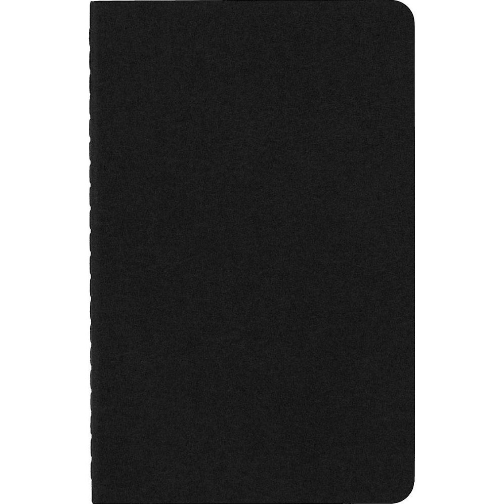Alternative view of Moleskine Cahier Journal (Set of 3), Pocket, Plain, Black, Soft Cover (3.5 x 5.5): Set of 3 Plain Journals