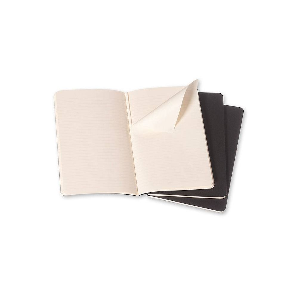 Moleskine Cahier Journal (Set of 3), Pocket, Ruled, Black, Soft Cover (3.5 x 5.5): Set of 3 Ruled Journals - Image 3