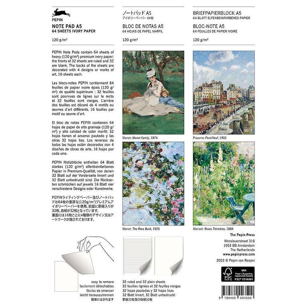 Impressionism A5 Note Pad - Image 6