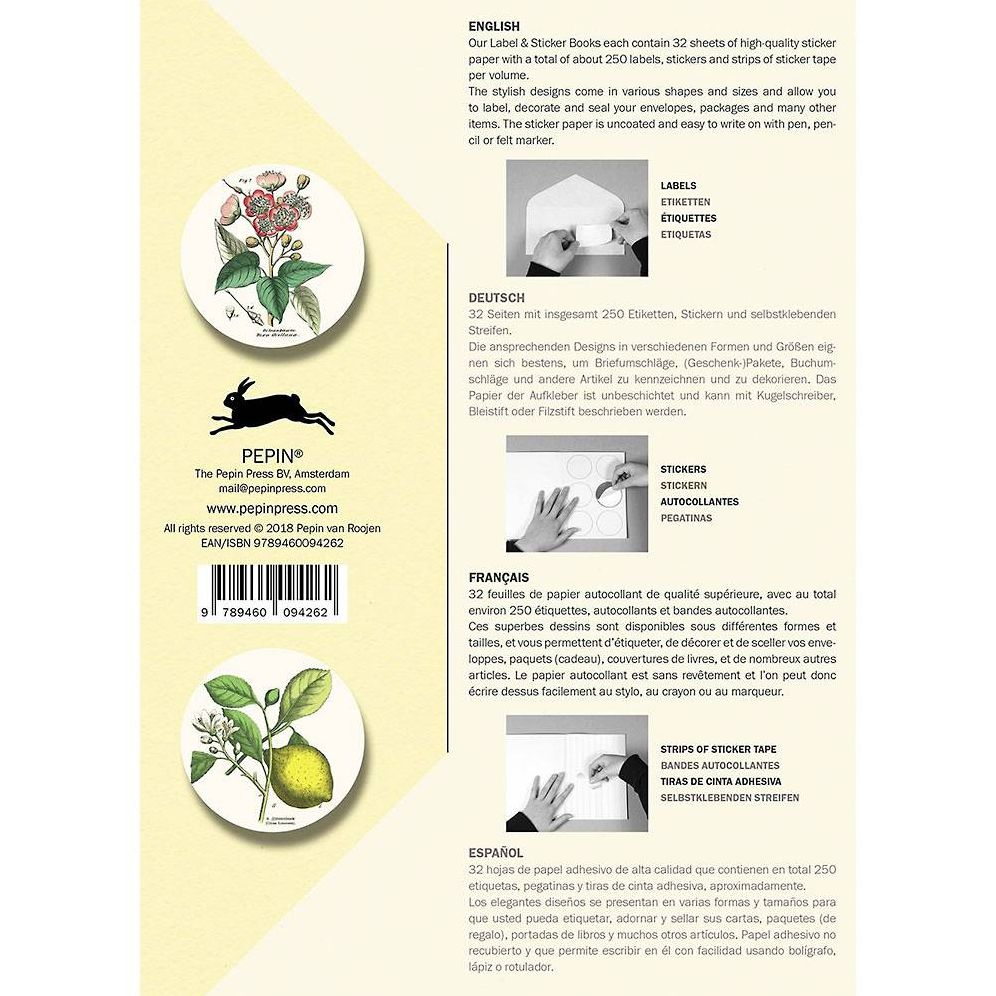 Flora Label, Sticker & Tape Book - Image 9