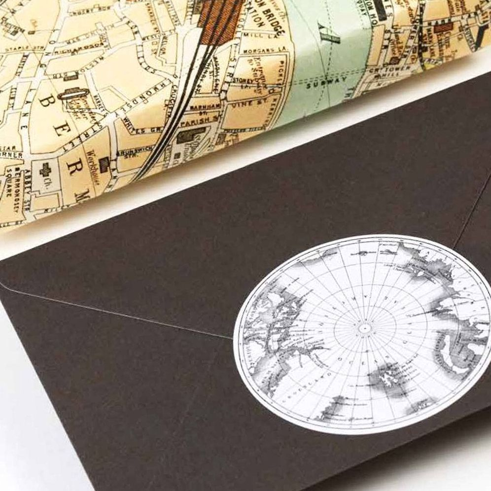 Historical Maps Label, Sticker & Tape Book - Image 8