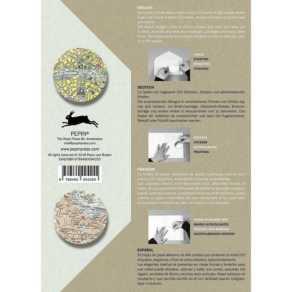 Historical Maps Label, Sticker & Tape Book - Image 9