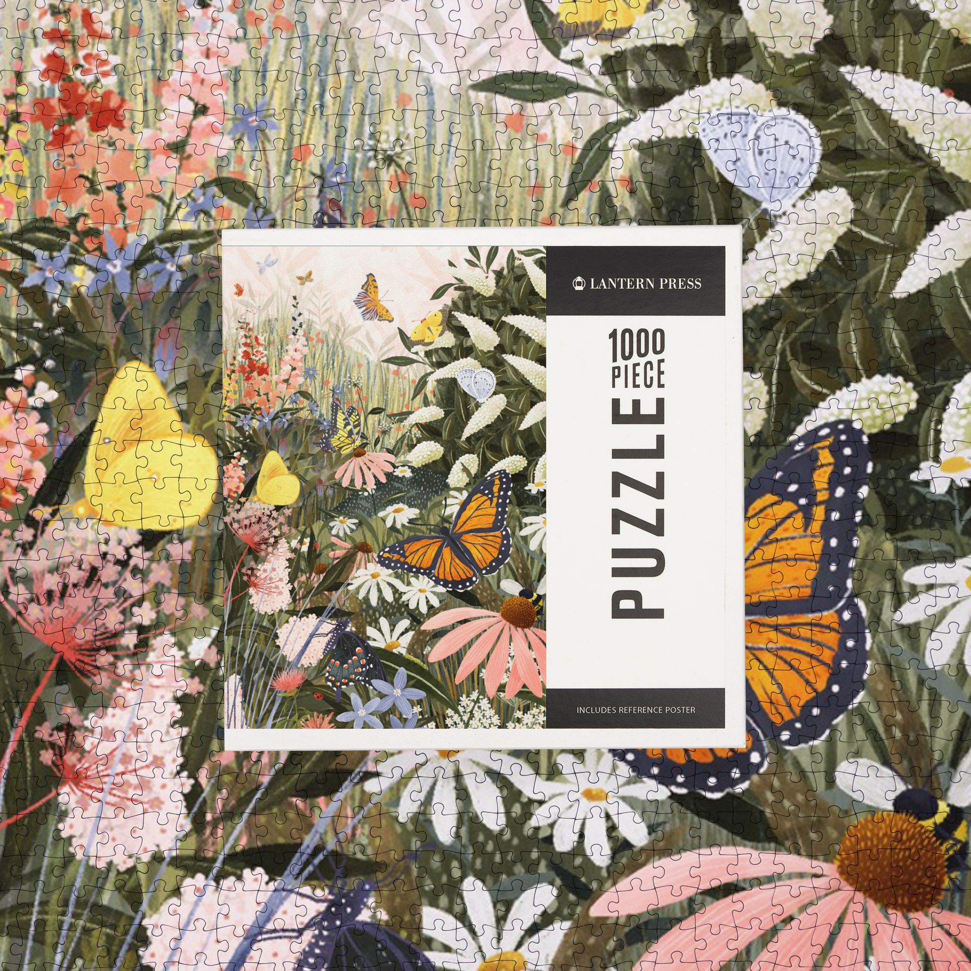 Butterfly Garden 1000 Piece Puzzle - Image 2