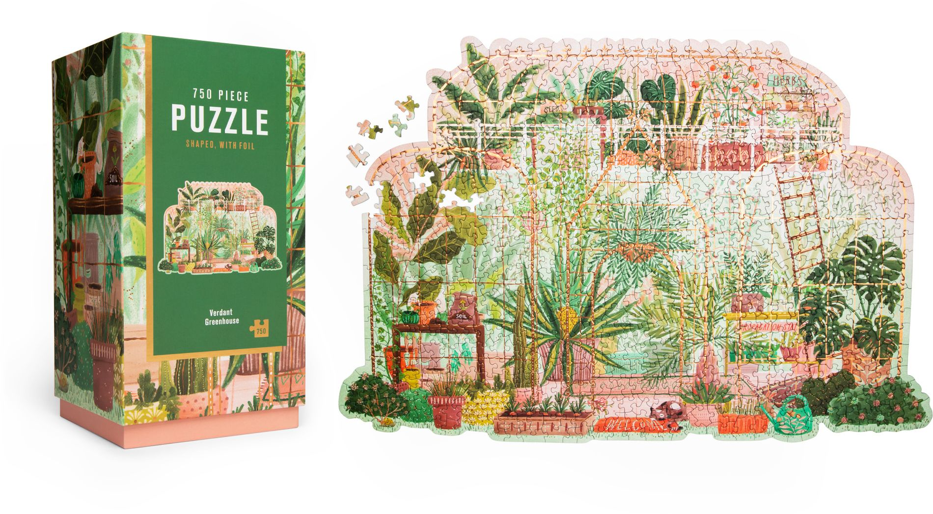 750 Verdant Greenhouse Puzzle - Image 5