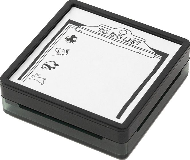 Alternative view of Midori Paintable Stamp - Pre-inked To do list