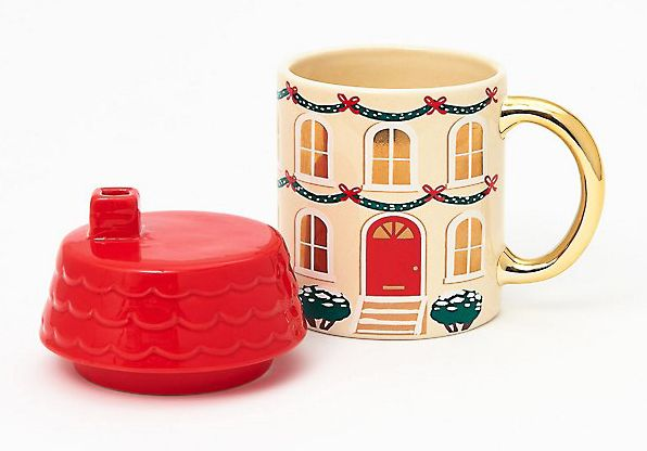 Holiday House Lidded Mug - Image 2