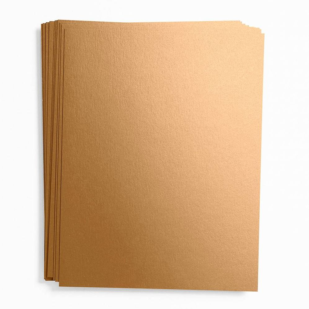 Antique Gold Card Stock 8.5" x 11"