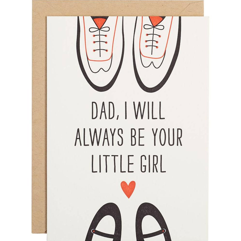 Dad's Little Girl Father's Day Card