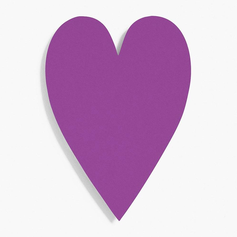 Beet 4 Bar Heart Shaped Cards
