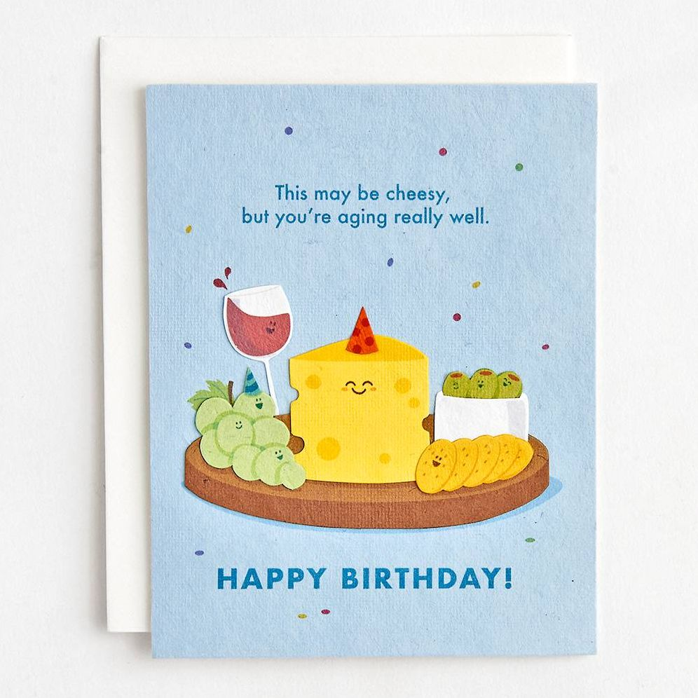 This May be Cheesy Birthday Card